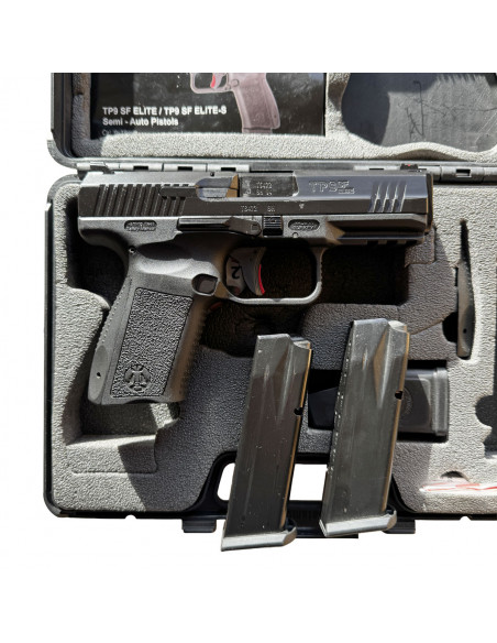 OCCASION - Pistolet CANIK TP9 SF ELITE Cal. 9x19mm Noir