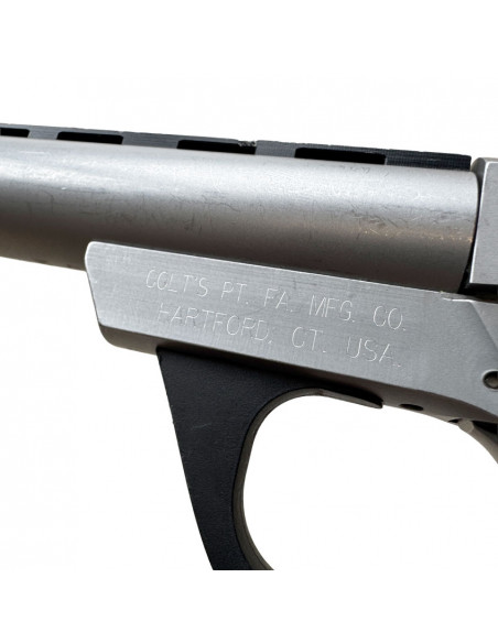 OCCASION - Pistolet COLT 22 Cadet Cal. 22LR Inox + 1 Chargeur 10 coups