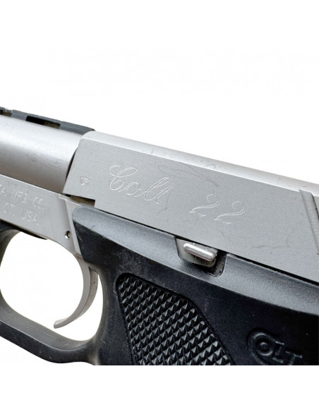 OCCASION - Pistolet COLT 22 Cadet Cal. 22LR Inox + 1 Chargeur 10 coups
