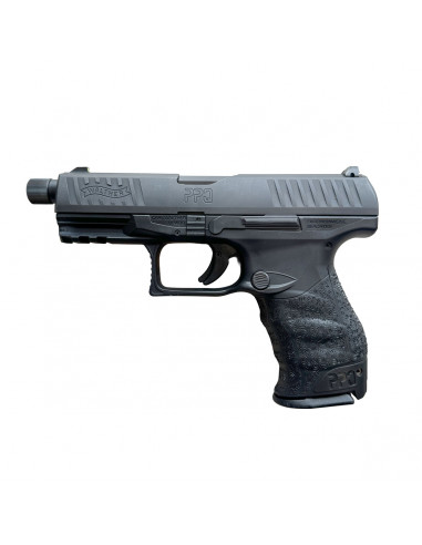 OCCASION - Pistolet WALTHER PPQ Cal. 9x19mm + Réducteur de son Brugger & Thomet Impuls IIA PPQ