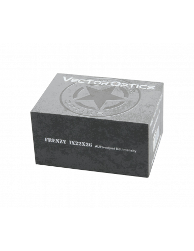 VECTOR OPTICS - Point Rouge Frenzy 1X22X26 AUTO 3MOA - RMR / MOJ Footprint