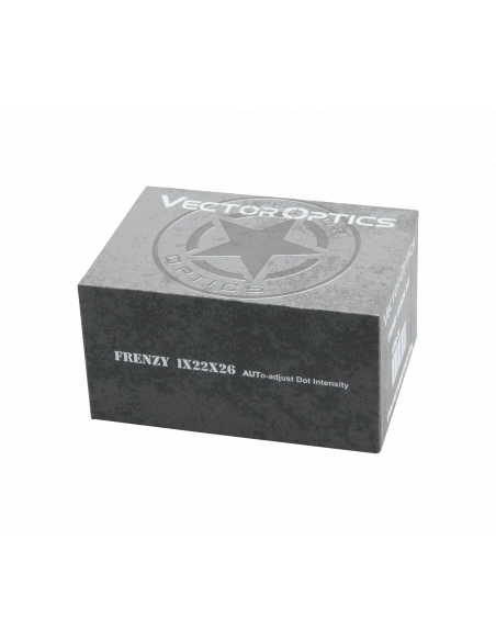VECTOR OPTICS - Point Rouge Frenzy 1X22X26 AUTO 3MOA - RMR / MOJ Footprint