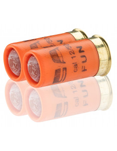 10 cartouches Gomm cogne balle caoutchouc cal. 12/50 2