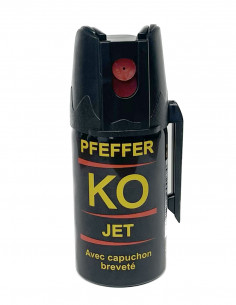 Bombe aérosol KO JET POIVRE - 40ml