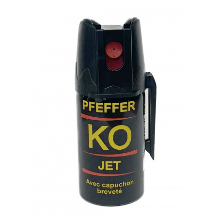 Bombe aérosol KO JET POIVRE - 40ml