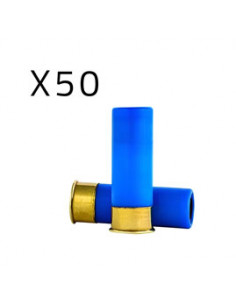 50 Cartouches Calibre 12/70 A Blanc - Défense et Dissuasion