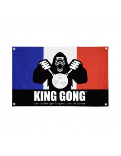 Drapeau KING GONG Patriote 2026 – 150x90 cm