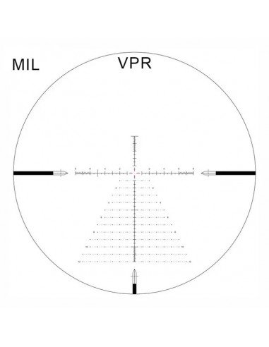ARKEN OPTICS - Lunette de Tir EPL4 6-24X50 mm FFP Illuminated VPR MRAD - Zero Stop - 30mm Tube