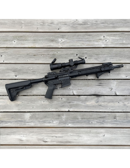 OCCASION VENDUE - Carabine AERO PRECISION M4E1 AR-15 Canon 14,5 Pouces Cal. 5,56mm OTAN + Lunette + Accessoires