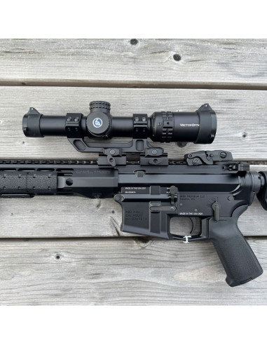 OCCASION VENDUE - Carabine AERO PRECISION M4E1 AR-15 Canon 14,5 Pouces Cal. 5,56mm OTAN + Lunette + Accessoires