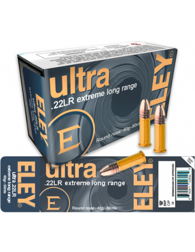 ELEY Ultra Extreme Long Range .22 LR | Munition longue distance