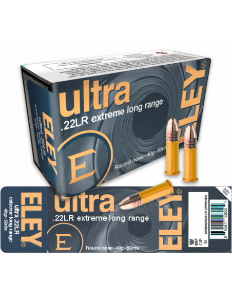 ELEY Ultra Extreme Long Range .22 LR | Munition longue distance