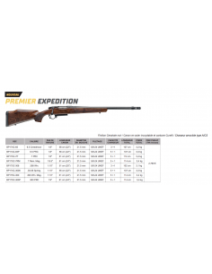 Nouvelle BERGARA PREMIER EXPEDITION Crosse Luxe Bois Canon Carbone 2