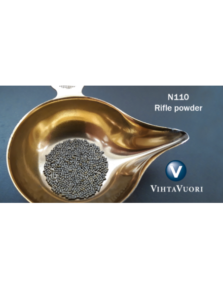 Poudre Vihtavuori N110 1Kg – Magnum arme de poing & .300 Blackout