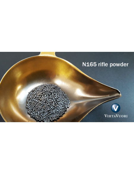 Poudre Vihtavuori N165 1Kg – Magnum carabine grande capacité