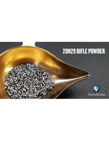 Poudre Vihtavuori 20N29 1Kg – Tir ELR & très longue distance