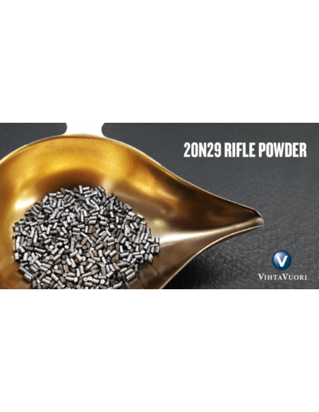 Poudre Vihtavuori 20N29 1Kg – Tir ELR & très longue distance