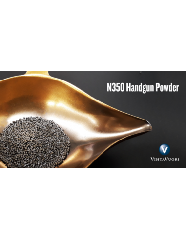 Poudre Vihtavuori N350 500g – Charges puissantes arme de poing