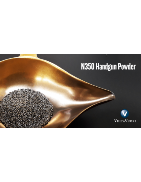Poudre Vihtavuori N350 500g – Charges puissantes arme de poing
