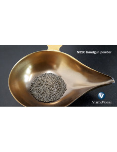 Poudre Vihtavuori N320 2Kg – Rechargement intensif 9mm 2
