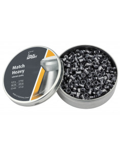 H&N SPORT - 500 Plombs MATCH HEAVY Cal. 4,5mm (4,49mm) 2