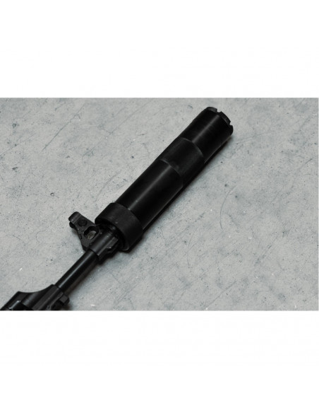 TELEOPTIK - Réducteur de son / Silencieux pour M05 E3 / AKM / AK-47 Cal. 7,62mm Taraudé M14X1L