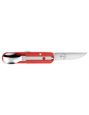 TB OUTDOOR - Couteau Repas Bivouac Marine Nationale - Rouge