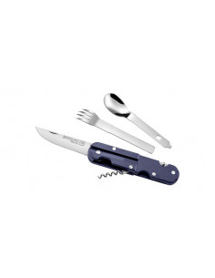 TB OUTDOOR - Couteau Repas Bivouac Marine Nationale - Bleu