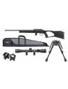 REGENT - PACK Carabine RBA 1 Calibre 22LR - 10 coups Canon 20 pouces Fileté 1/2-20 TPI (BIPIED, 3-9X40, MONTAGE ET FOURREAU)