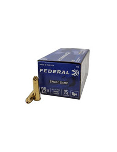 FEDERAL - 50 Munitions Chasse "Grenaille" Cartouches 22LR Bird Shot 25 Grains 12 Plombs 2