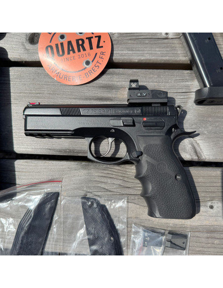 OCCASION - Pistolet CZ 75 SP-01 Shadow Cal. 9X19mm + Point Rouge VORTEX Venom + 5 Chargeurs