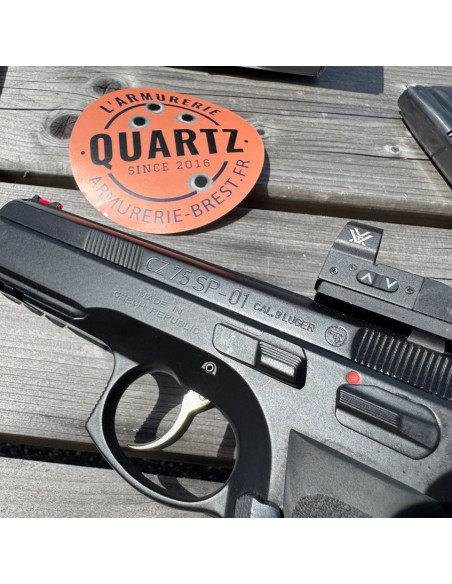 OCCASION - Pistolet CZ 75 SP-01 Shadow Cal. 9X19mm + Point Rouge VORTEX Venom + 5 Chargeurs