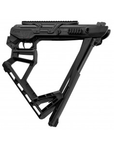 BLACK BUNKER - Carabine à Air Comprimé Pliante BM8 Noir Cal. 4,5mm - 19,9 joules 2