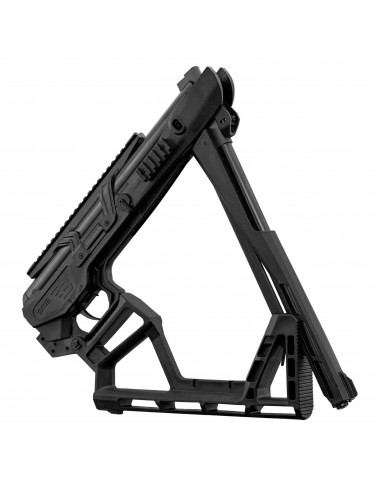 BLACK BUNKER - Carabine à Air Comprimé Pliante BM8 Noir Cal. 4,5mm - 19,9 joules