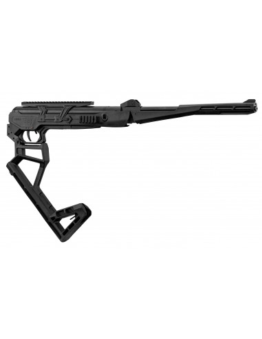 BLACK BUNKER - Carabine à Air Comprimé Pliante BM8 Noir Cal. 4,5mm - 19,9 joules