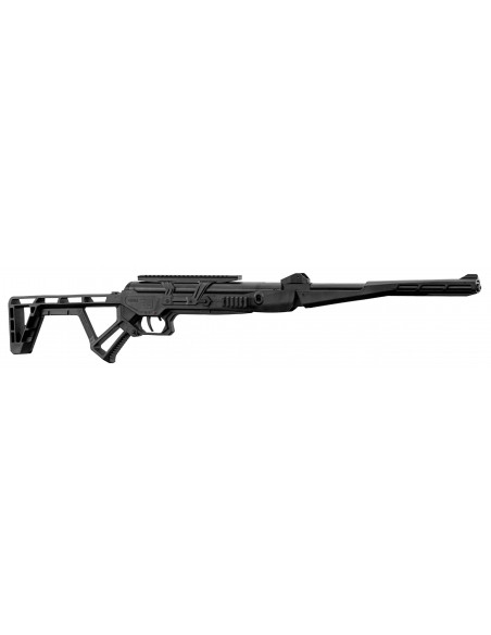 BLACK BUNKER - Carabine à Air Comprimé Pliante BM8 Noir Cal. 4,5mm - 19,9 joules
