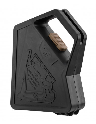 BLACK BUNKER - Carabine à Air Comprimé Pliante BM8 Noir Cal. 4,5mm - 19,9 joules