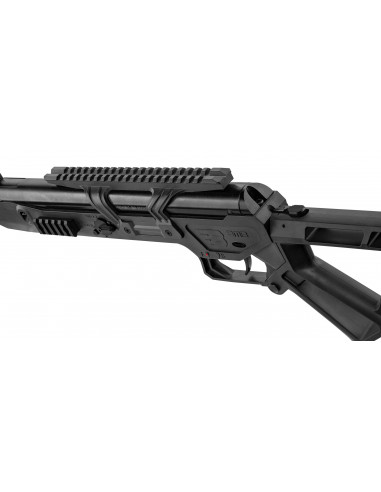 BLACK BUNKER - Carabine à Air Comprimé Pliante BM8 Noir Cal. 4,5mm - 19,9 joules