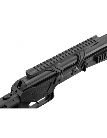 BLACK BUNKER - Carabine à Air Comprimé Pliante BM8 Noir Cal. 4,5mm - 19,9 joules