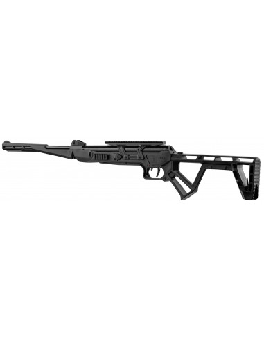 BLACK BUNKER - Carabine à Air Comprimé Pliante BM8 Noir Cal. 4,5mm - 19,9 joules