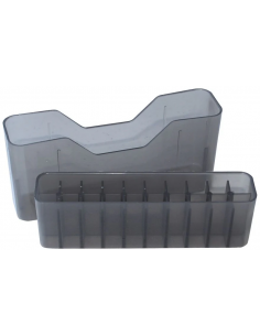 MTM - Boite Rangement 20 Cartouches Munitions J-20-M Medium ( 7,62x39mm / 5,45x39mm ... ) - GRIS 2