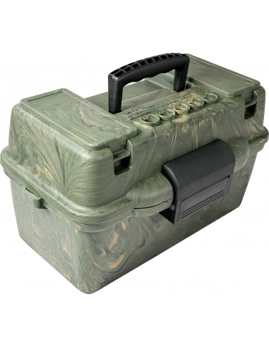 MTM - Caisse Deluxe Camo pour 100 Cartouches Munitions Calibre 12 ou 20