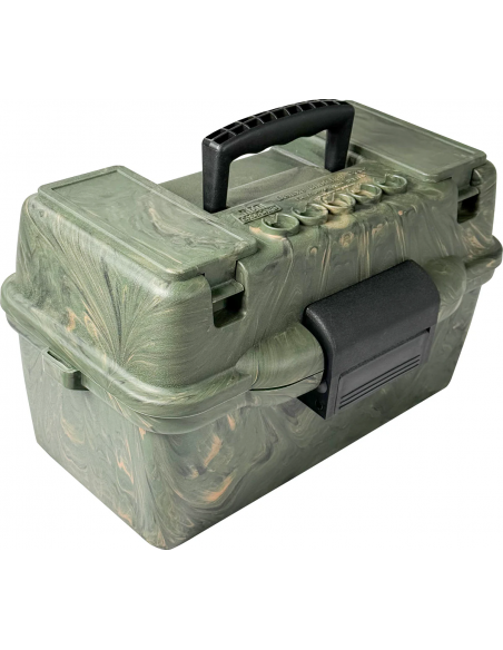 MTM - Caisse Deluxe Camo pour 100 Cartouches Munitions Calibre 12 ou 20