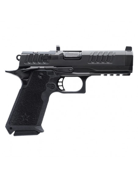 Staccato - Pistolet Base HD P4.5 Canon DLC (Noir) Guidon Ameriglo 9x19mm
