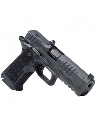 Staccato - Pistolet Base HD P4.5 Canon DLC (Noir) Guidon Ameriglo 9x19mm