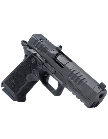 Staccato - Pistolet Base HD P4.5 Canon DLC (Noir) Guidon Ameriglo 9x19mm