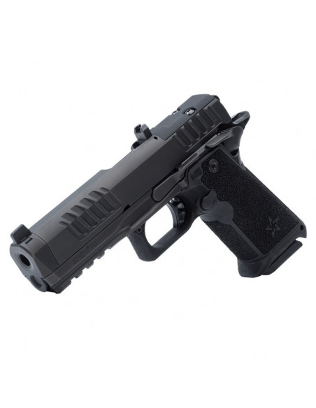 Staccato - Pistolet Base HD P4.5 Canon DLC (Noir) Guidon Ameriglo 9x19mm