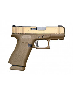 GLOCK 43X MOS-K FS Rail Coyote Cal. 9x19mm 2