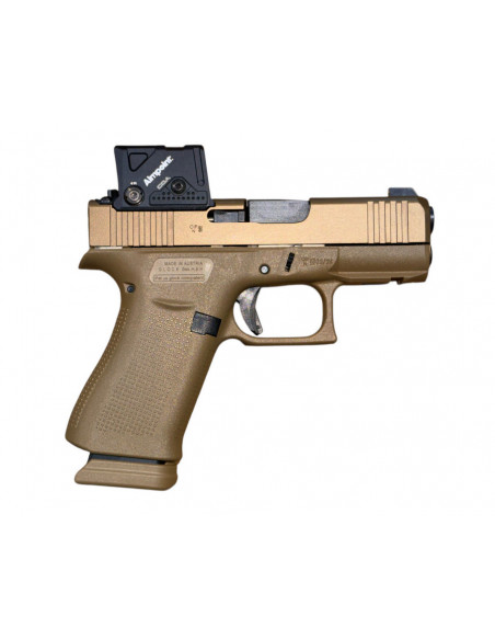GLOCK 43X Coyote A-CUT COA COMBO Cal. 9x19mm