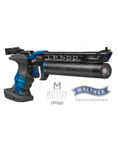 Walther - Pistolet Match 4,5mm LP500-M Edition Meister Manufaktur Blue Détente Mécanique Bleu Droitier Taille M & L 2